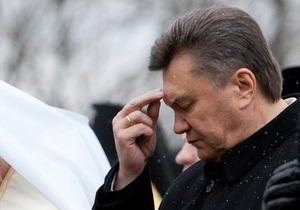 Янукович советует украинцам просить Бога о помощи