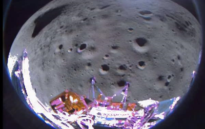 Космический аппарат Odysseus прислал первые кадры с поверхности Луны