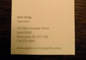 В Apple работает сотрудник по имени Сам Сунг