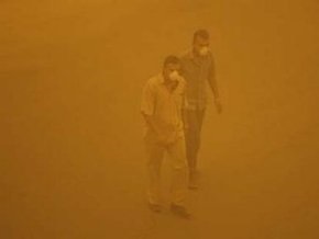 Сильнейшая песчаная буря парализовала Багдад: сотни пострадавших