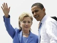 Клинтон и Обама митингуют вместе