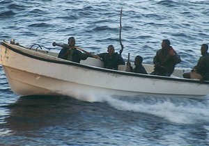 Сомалийские пираты захватили немецкое грузовое судно