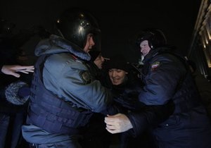 В Москве освободили всех участников несанкционированного митинга