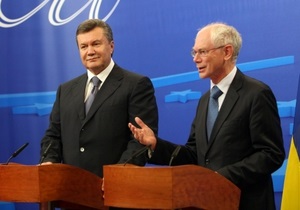 Евросоюз призвал Януковича выполнять свои обещания