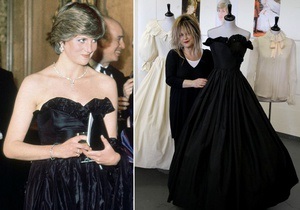 Знаменитое черное платье леди Дианы продано на аукционе