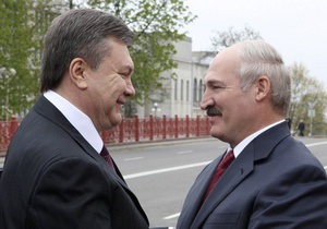 День рождения Януковича: Лукашенко посетит Крым