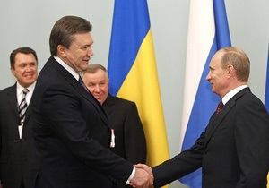 Сегодня Янукович и Путин встретятся в Крыму