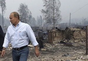 Путин поблагодарил украинских летчиков за помощь в ликвидации пожаров в России