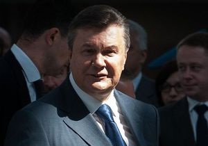 Янукович отреагировал на акцию протеста в Межигорье