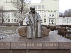 Памятник Шевченко будет установлен в Вильнюсе