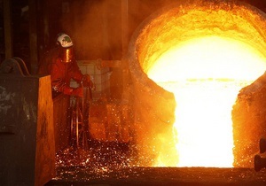 Украина увеличила производство стали в 2010 году на 13%