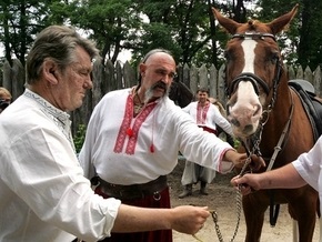 Ющенко едет на Запорожскую Сечь