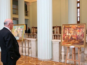 В киевской мэрии открылась выставка современных украинских художников