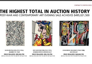 Аукцион Christie s установил новый исторический рекорд