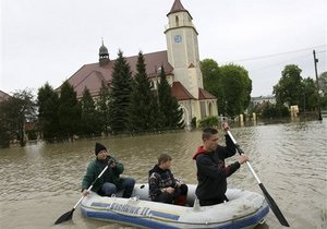 Уровень воды в Висле превысил допустимую норму. Варшава готова к эвакуации