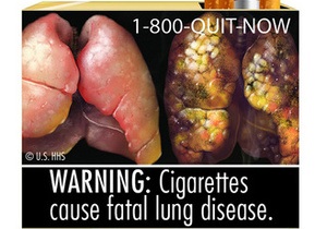Крупнейшие табачные компании США судятся с властями из-за картинок на пачках сигарет