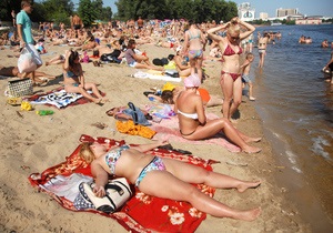 новости Киева - пляжи - Киевлян призывают воздержаться от купания на 11 столичных пляжах