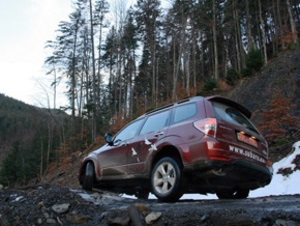Subaru Forester едет на рекорд!