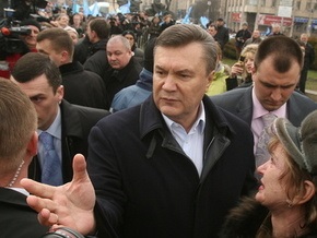 Янукович рассчитывает на победу в первом туре выборов президента