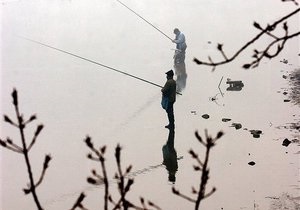 В Киеве запретили ловить рыбу в весенне-летний период