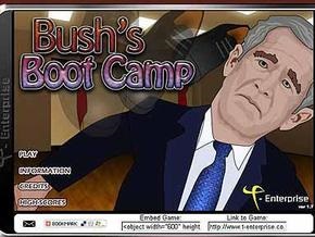 В интернете теперь можно спасти Буша от летающих ботинок