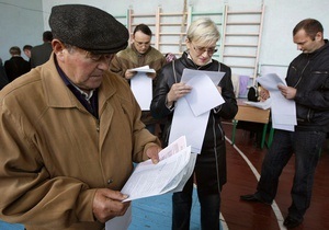 Международные наблюдатели остались довольны организацией выборов в Украине