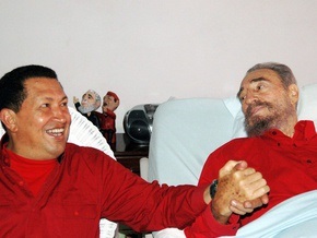 Фидель Кастро встал на защиту Чавеса перед США