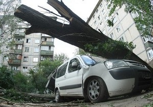 Непогода в Одессе: рухнуло более 500 деревьев