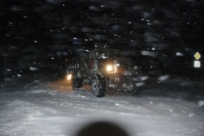 Непогода в Украине: Минобороны помогает разблокировать снежный затор на трассе Киев-Чоп