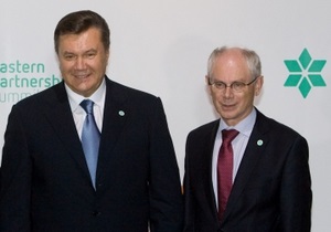 Янукович встретился с Меркель и Баррозу в Варшаве