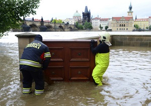 Завтра в Праге ожидается максимальный уровень воды