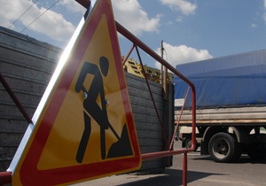 В Киеве с апреля частично ограничили движение по Столичному шоссе