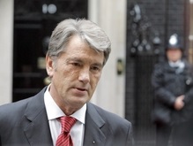 Ющенко завершил визит в Великобританию