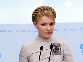 Вместо открытия дороги под Киевом, Тимошенко поехала открывать трассу под Ровно
