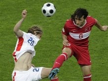 Евро-2008: Турция побеждает Чехию и выходит в четвертьфинал