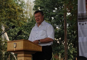 Янукович: Украинское село возрождается