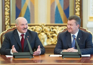 Янукович встретился с Лукашенко