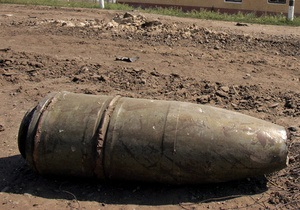 В Одесской области подросток принес домой пять артиллерийских снарядов