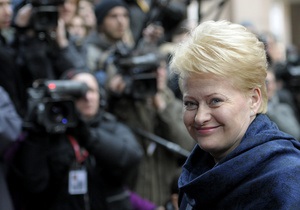 Президент Литвы рассказала о своей встрече с Тимошенко: Она думает о будущем Украины