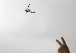 Московские водители сообщают о падении вертолета в районе Волоколамского шоссе