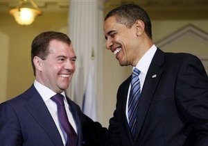 Обама и Медведев сделали совместное заявление