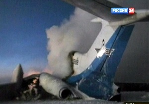 Названа причина аварии Ту-154 в Сургуте
