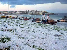 В Сиднее впервые с 1836 года выпал снег
