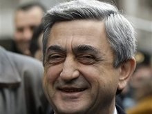 Саркисян победил на президентских выборах в Армении