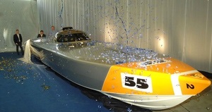 На мальтийской верфи Chaudron состоялся спуск на воду болида Evolution команды  Украинский дух 