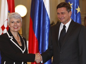 Словения разрешила Хорватии вести переговоры о вступлении в ЕС