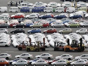 Производство легковых авто в Украине сократилось более чем в шесть раз