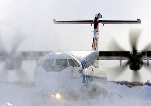 Киевские аэропорты возобновили полноценную работу после перебоев, вызванных снегопадами