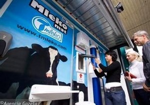 В Киеве установят автоматы по продаже свежего молока