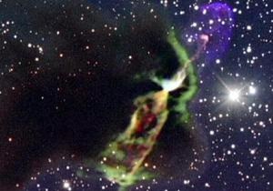 Телескоп ALMA сделал снимки потоков вещества, выбрасываемого новорожденными звездами